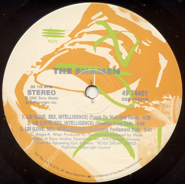 The Shamen : LSI (Love Sex Intelligence) (12")