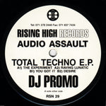 Audio Assault : Total Techno E.P. (12", EP, Promo)