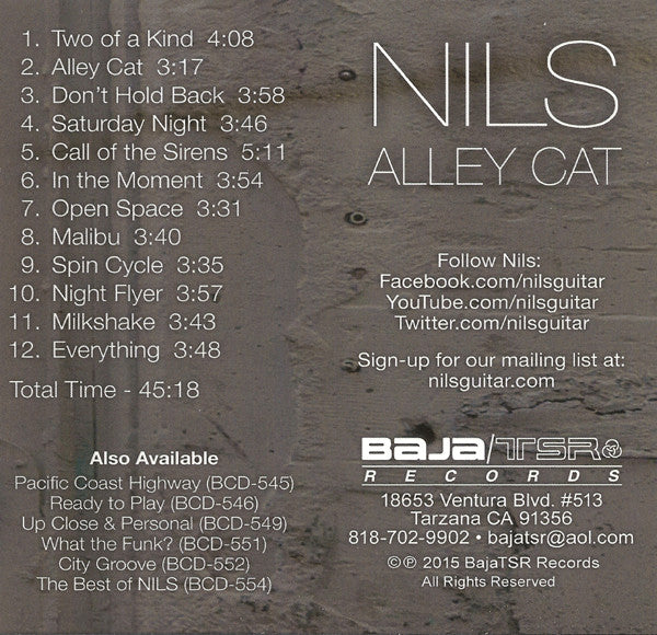 Nils* : Alley Cat (CD, Album)