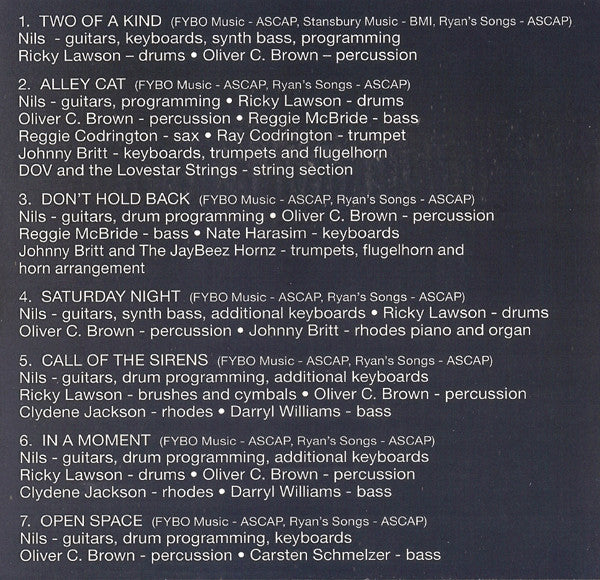 Nils* : Alley Cat (CD, Album)