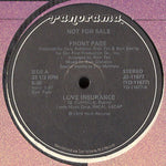 Front Page (2) : Love Insurance (12", Promo)