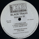 Black Traxx : Volume III (12", RE)