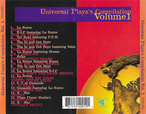 Various : Universal Playa's Compilation Volume 1 (CD, Album)
