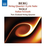 the album cover for New Zealand String Quartet - String Quartet Italian Serenade