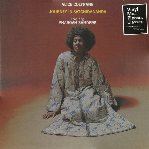 Alice Coltrane Featuring Pharoah Sanders : Journey In Satchidananda (LP, Album, Club, RE, 180)