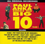 the album cover for Paul Anka - Sing His Big Ten 1