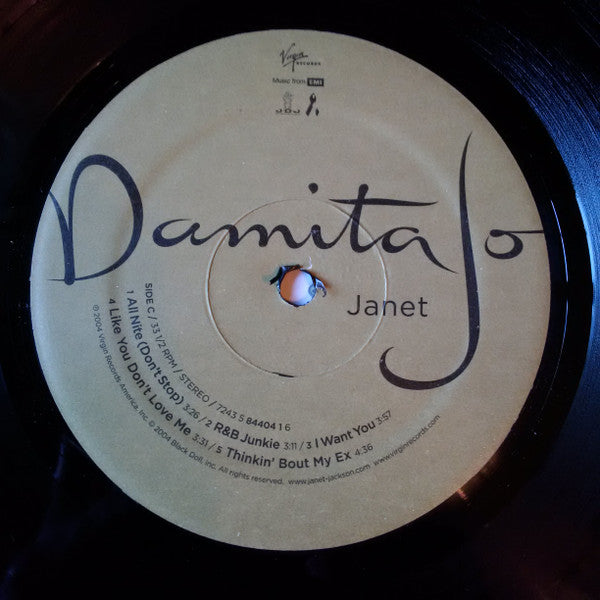 Janet* : Damita Jo (2xLP, Album)