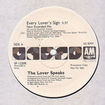 The Lover Speaks : Every Lover's Sign (12", Promo)