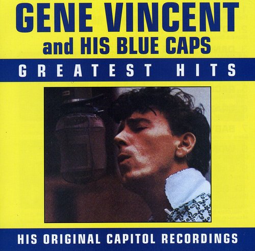 the album cover for Gene Vincent - Greatest Hits