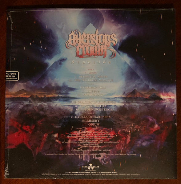 Aversions Crown : Xenocide (2xLP, Album, Ltd, Blu)