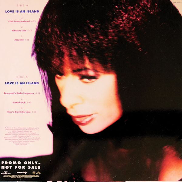 Claudja Barry : Love Is An Island (12", Single, Promo)