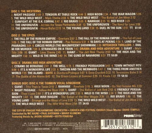 Dimitri Tiomkin : The Alamo (The Essential Film Music Collection) (4xHDCD, Comp, Ltd, Col)