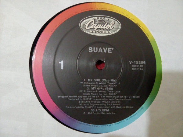 Suave* : My Girl (12", Single, All)