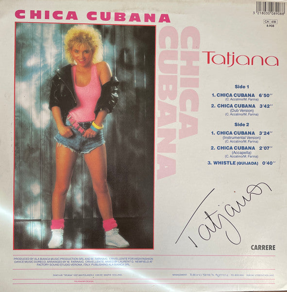 Tatjana : Chica Cubana (12")