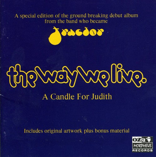 the album cover for Tractor - Candle For Judith/Way We Live
