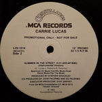 Carrie Lucas : Summer In The Street (12", Promo, Pin)