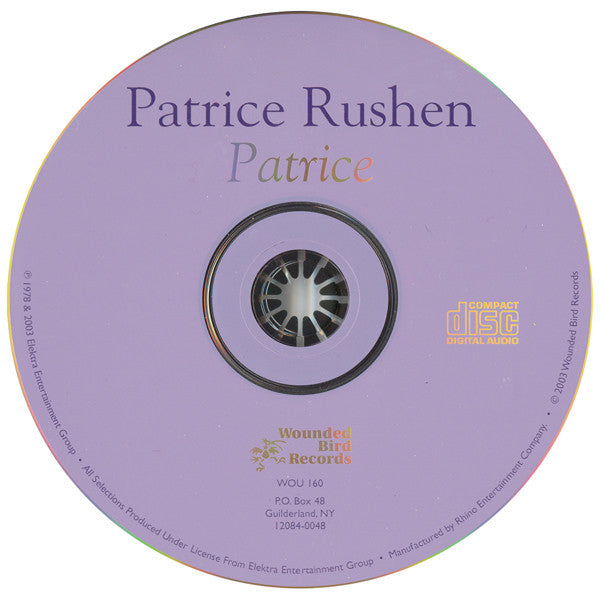 Patrice Rushen : Patrice (CD, Album, RE)