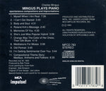 Charles Mingus : Mingus Plays Piano (CD, Album, RE, RM)