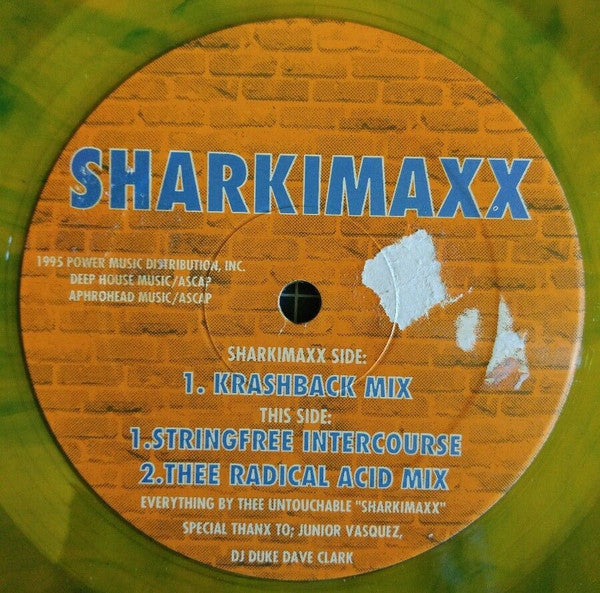 Sharkimaxx : Krashback EP (12", EP, Yel)