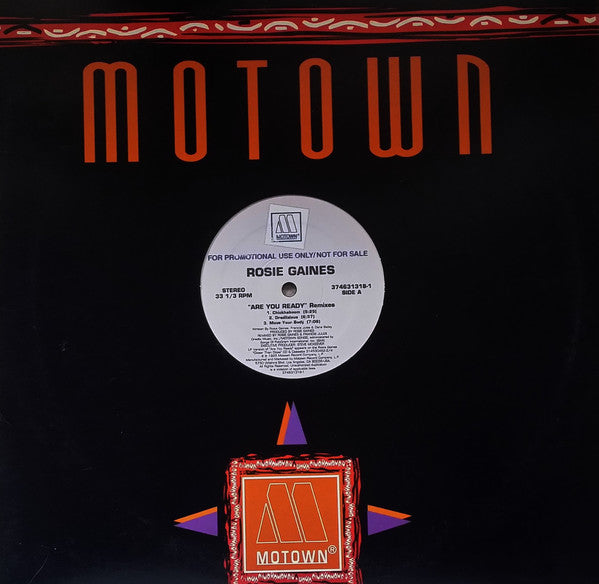 Rosie Gaines : Are You Ready (Remixes) (12", Promo)