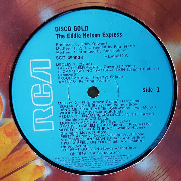 The Eddie Nelson Express : Disco Gold (LP, Mixed)