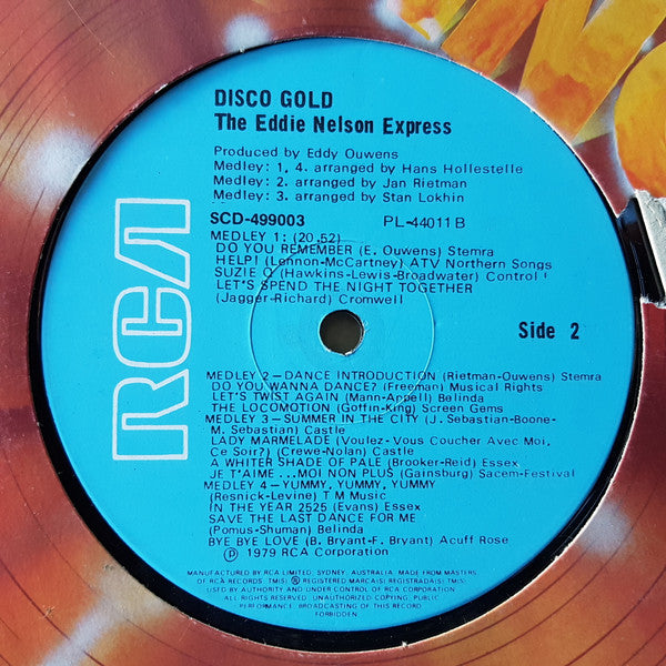 The Eddie Nelson Express : Disco Gold (LP, Mixed)