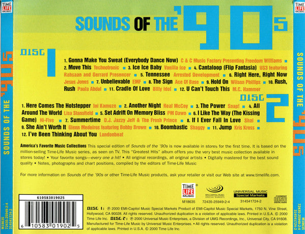 Various : Sounds Of The '90s (2xCD, Comp)