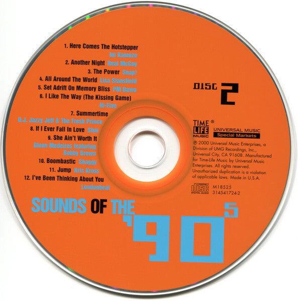 Various : Sounds Of The '90s (2xCD, Comp)