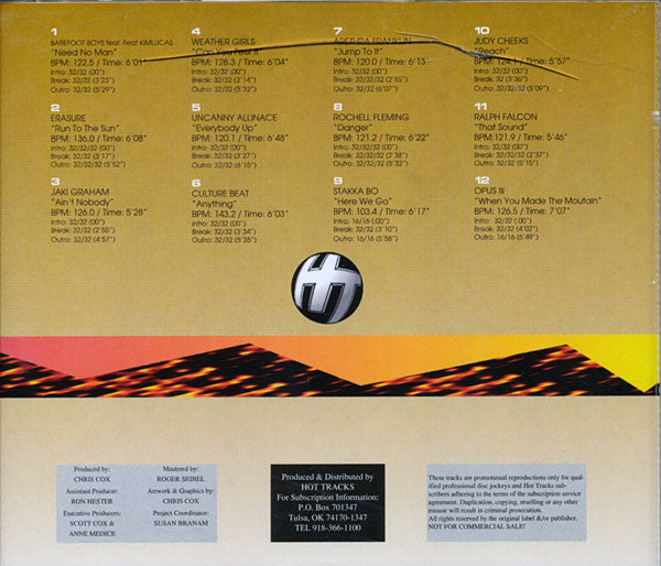 Various : Hot Tracks 13-6 (CD, Comp, Promo)