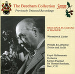 the album cover for SIR THOMAS BEECHAM - Beecham Flagstad & Wagner