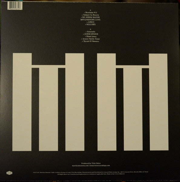 Marilyn Manson : Heaven Upside Down (LP, Album, Red)