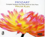 the album cover for Walter Klien - Complete Variations & Other Solo Piano Works