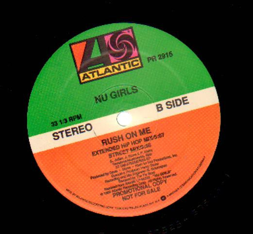 Nu Girls : Rush On Me (12", Promo)