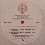 Stephen Bishop : Red Cab To Manhattan - Special Radio Sampler (12", EP, Promo)