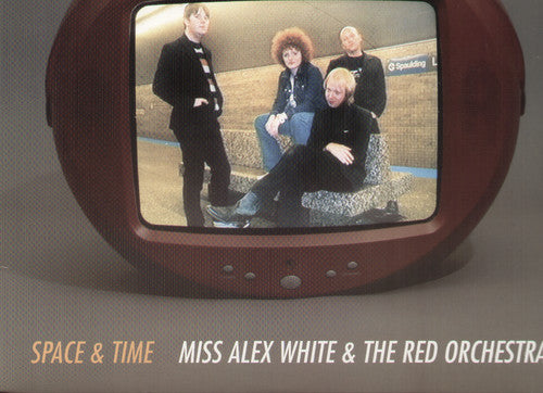 the album cover for Miss White Alex & The Red Orchestra - Space and Time