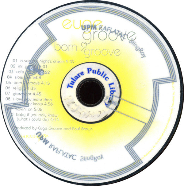 Euge Groove : Born 2 Groove (CD, Album)