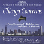 the album cover for J. Montaine - Piano Concertos