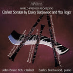 the album cover for Easley Blackwood - Clarinet Sonatas
