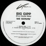 Big Gipp : We Servin' (12", Promo)