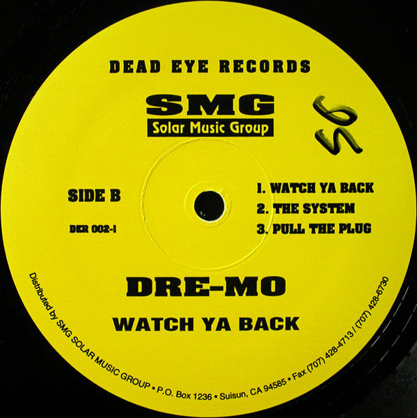 Dre-Mo : Watch Ya Back (12", EP)