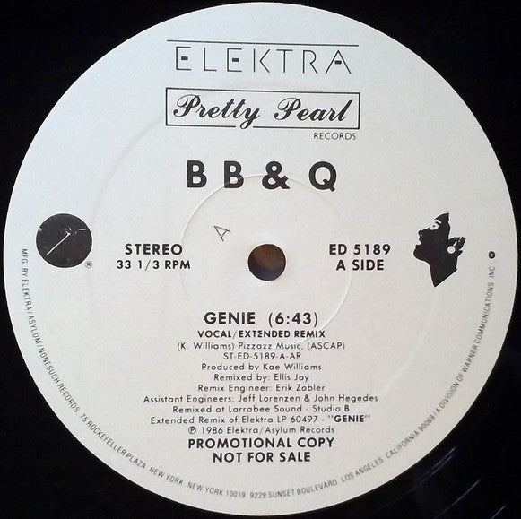 B B & Q* : Genie (12", Promo)