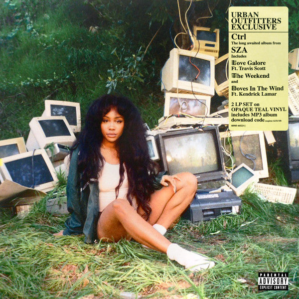SZA (2) : Ctrl (2xLP, Album, Ltd, Tea)