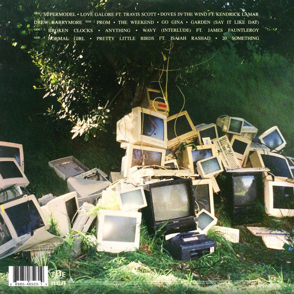 SZA (2) : Ctrl (2xLP, Album, Ltd, Tea)