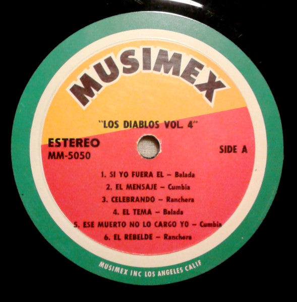 Los Diablos (5) : Vol. 4 (LP, Album)