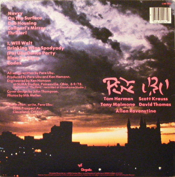 Pere Ubu : Dub Housing (LP, Album)