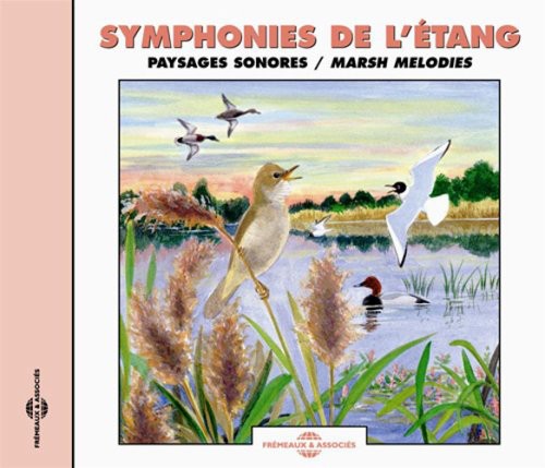 the album cover for Various Artists - Marsh Melodies: Natural Soundscape