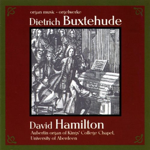 the album cover for David Hamilton - Organ Works