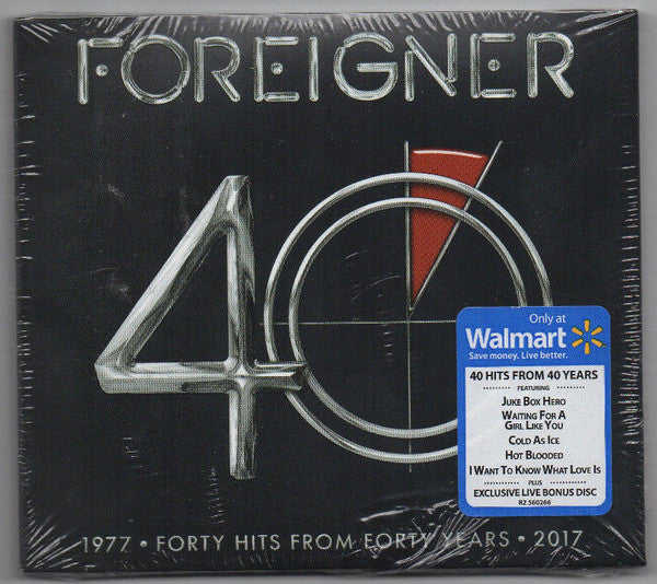 Foreigner : 401977-2017 Forty Hits From Forty Years (3xCD, Comp, Ltd, S/Edition, Wal)