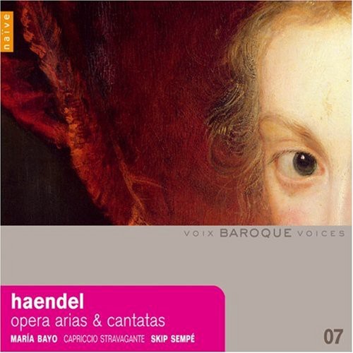 the album cover for G.F. Handel - Cantatas