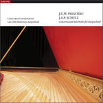 the album cover for Concerto Copenhagen - Concertos & Solo Works for Harpsichord